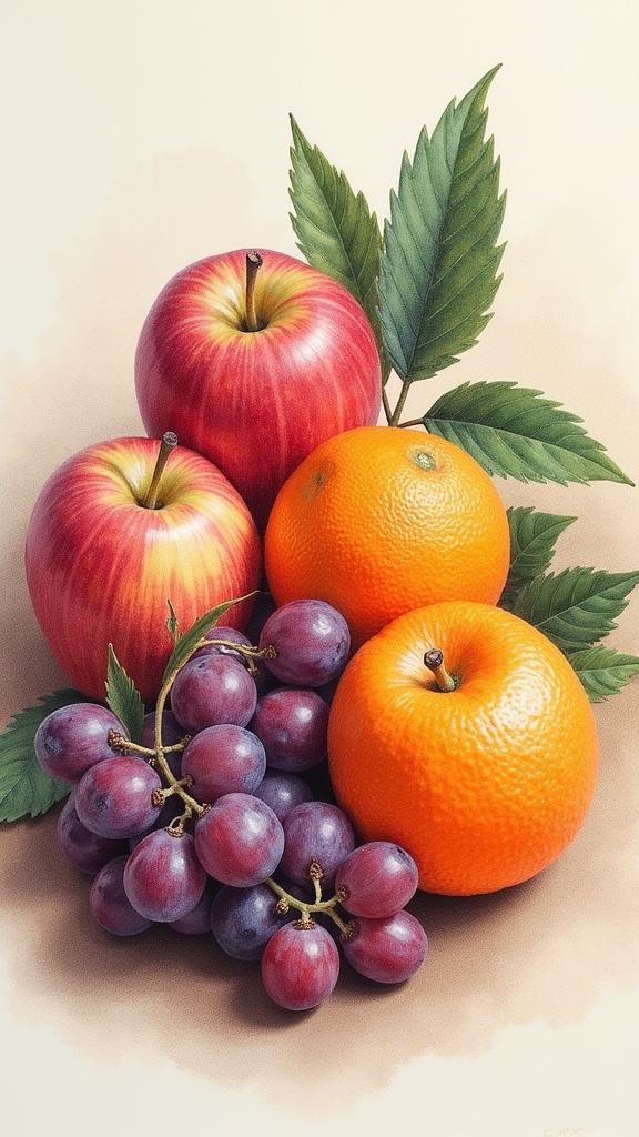 layered colored pencil technique