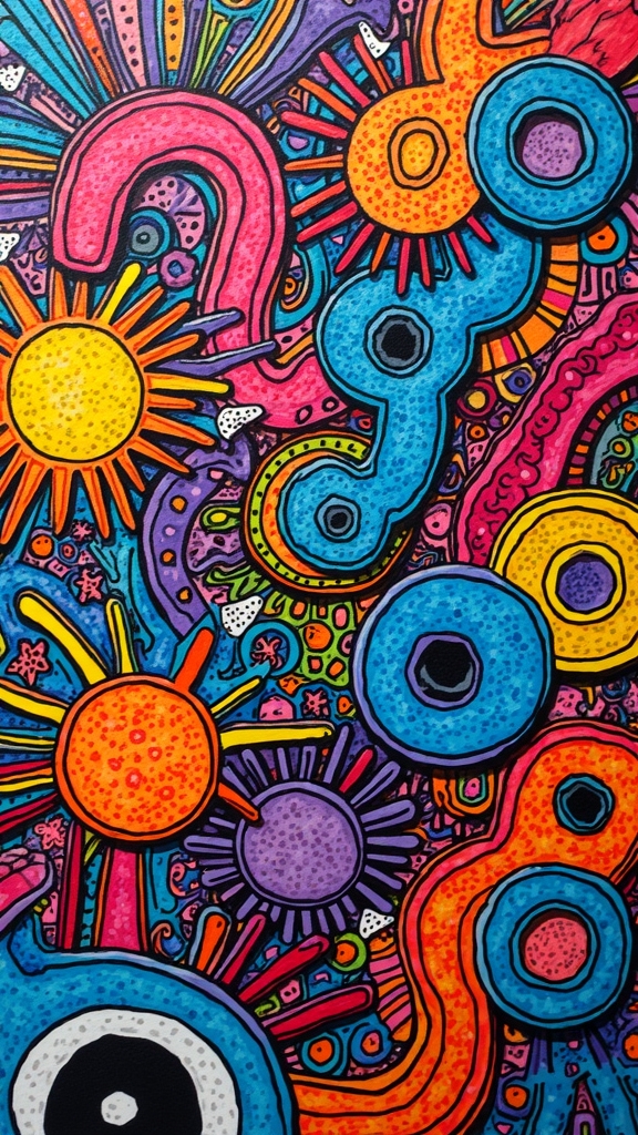 layered doodle collage techniques