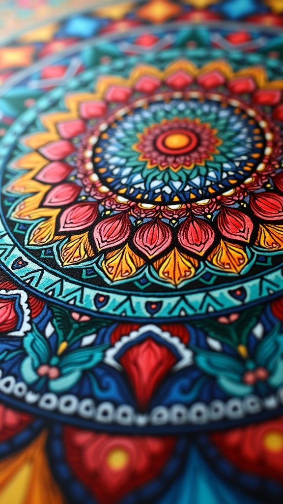 layered mandala design techniques