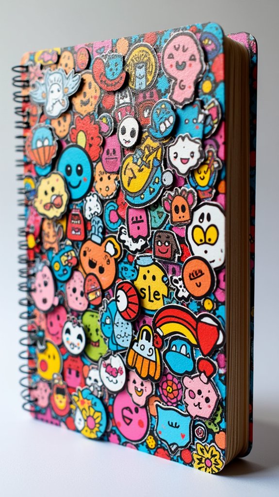 layered sticker creativity tips