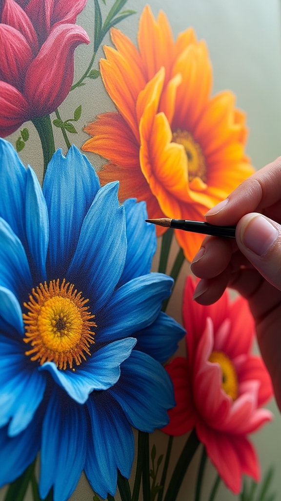 layering colors for depth