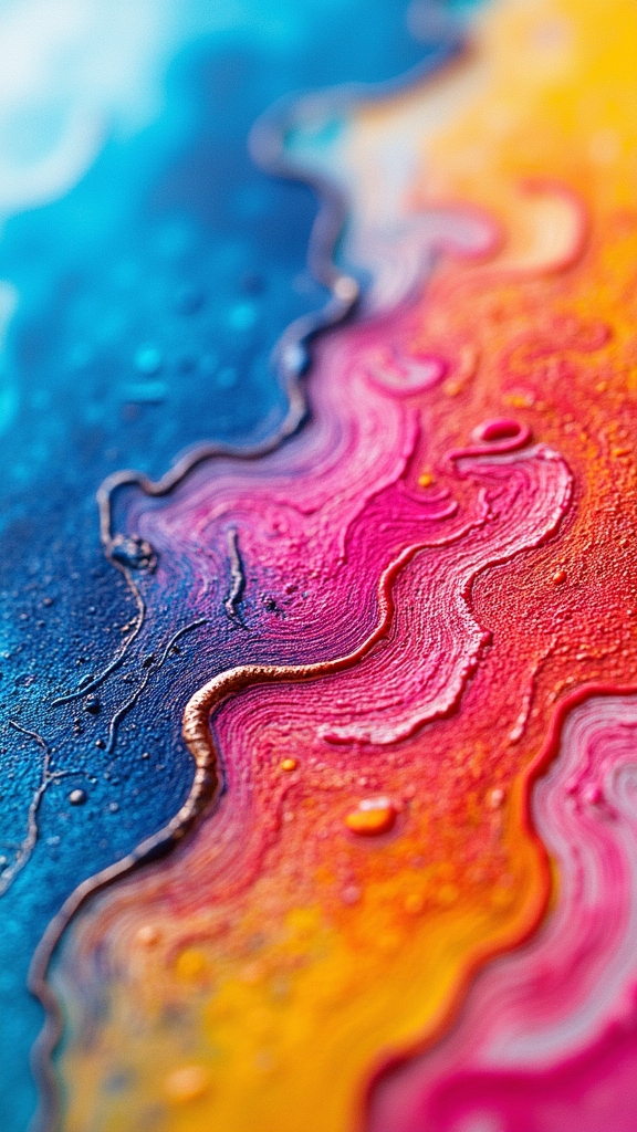 layering colors for depth