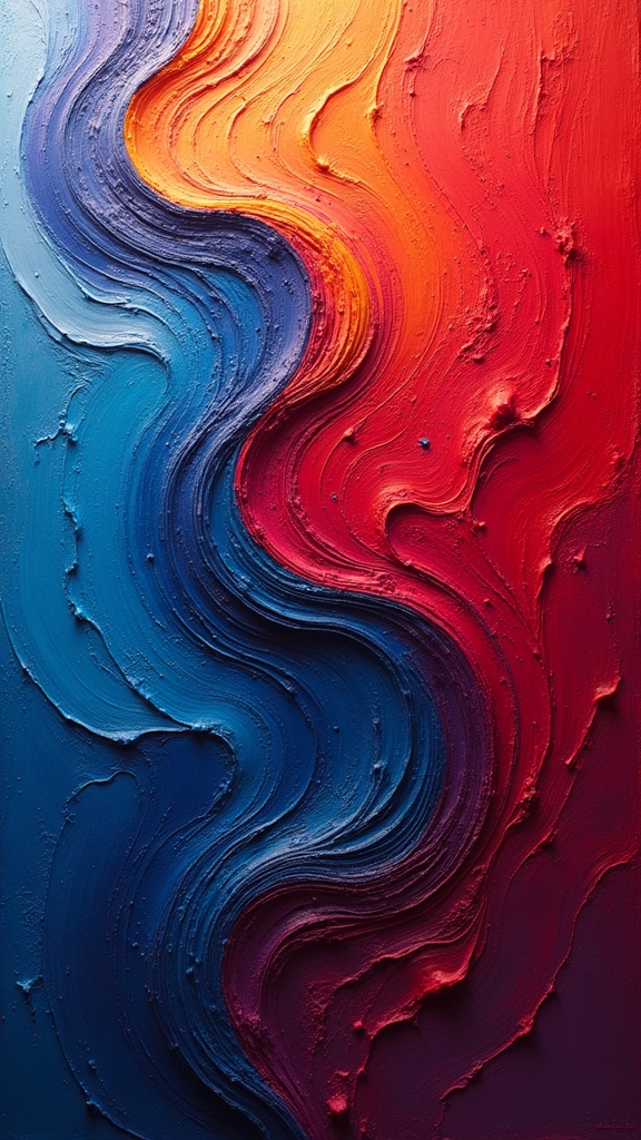 layering colors for vibrancy
