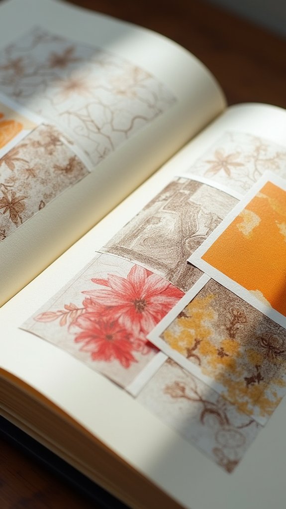 layering text enhances creativity