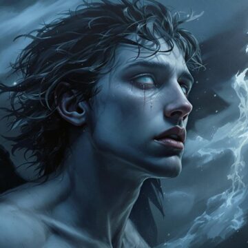 lucifer s sorrowful artistic depiction