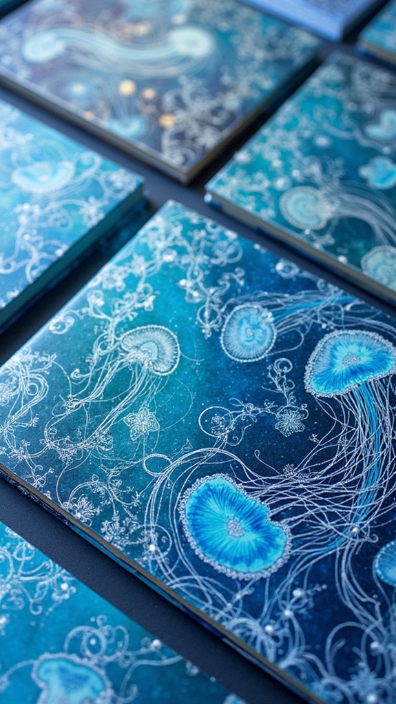 marine life sketchbook inspiration