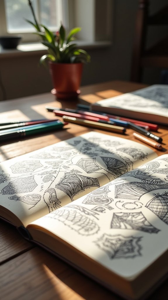 mark making pattern exploration guide