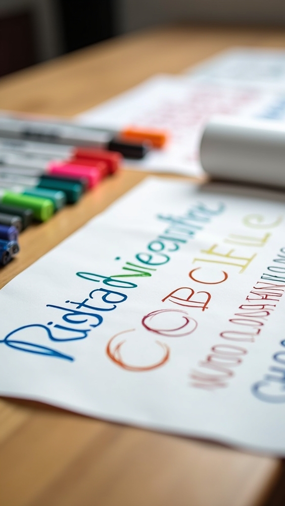 mastering lettering through drills