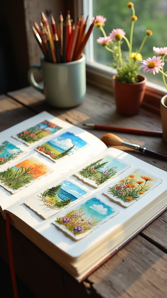 mini sketches for creativity