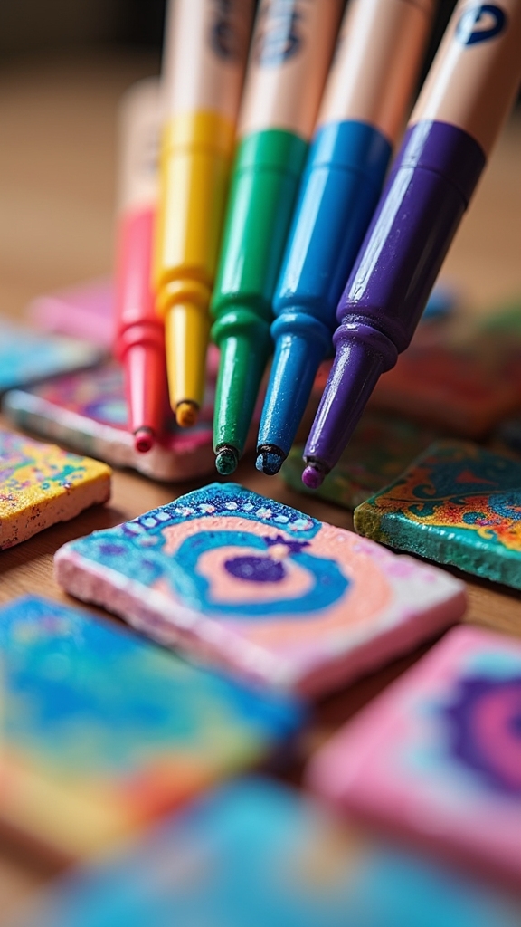 miniature fridge magnet art