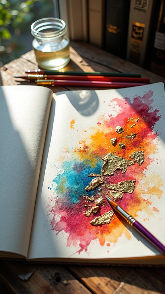 mixed media art exploration