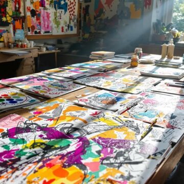 mixed media painting inspiration ideas