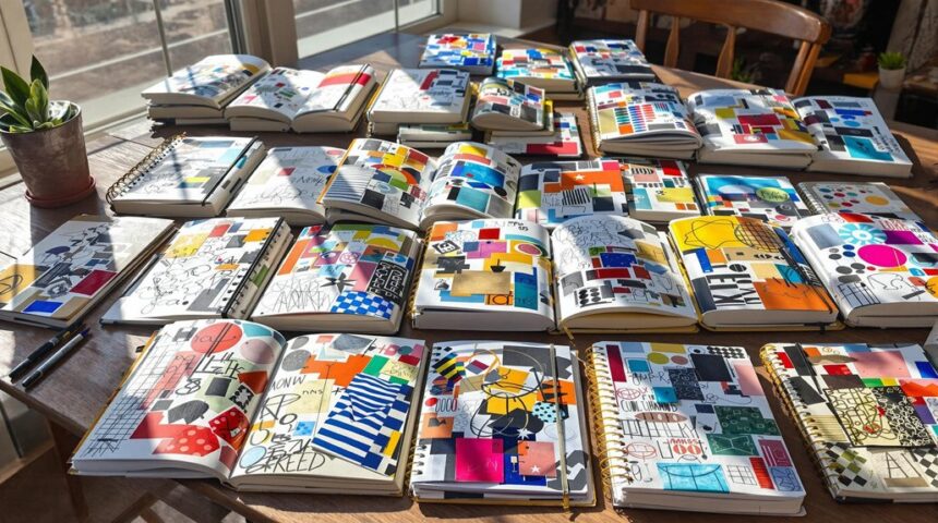 mixed media sketchbook inspiration ideas