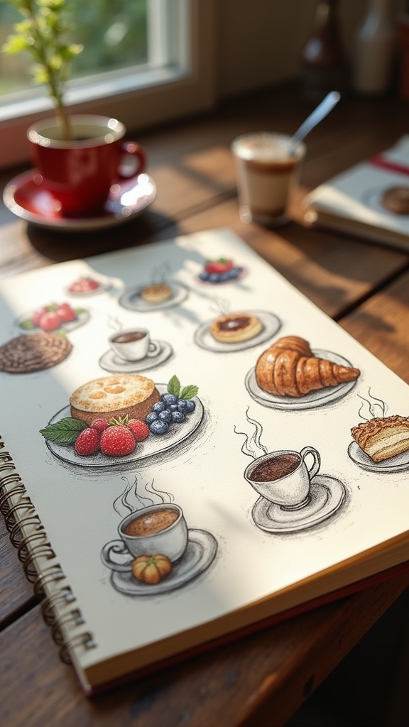 mouthwatering food illustration techniques