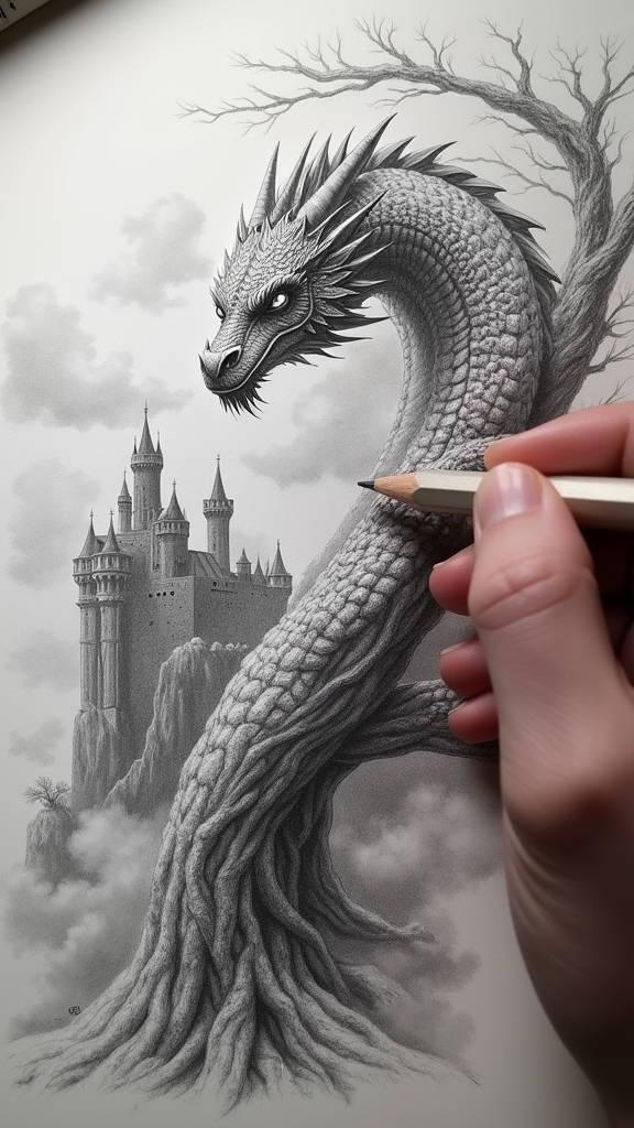 mythical scenes come alive