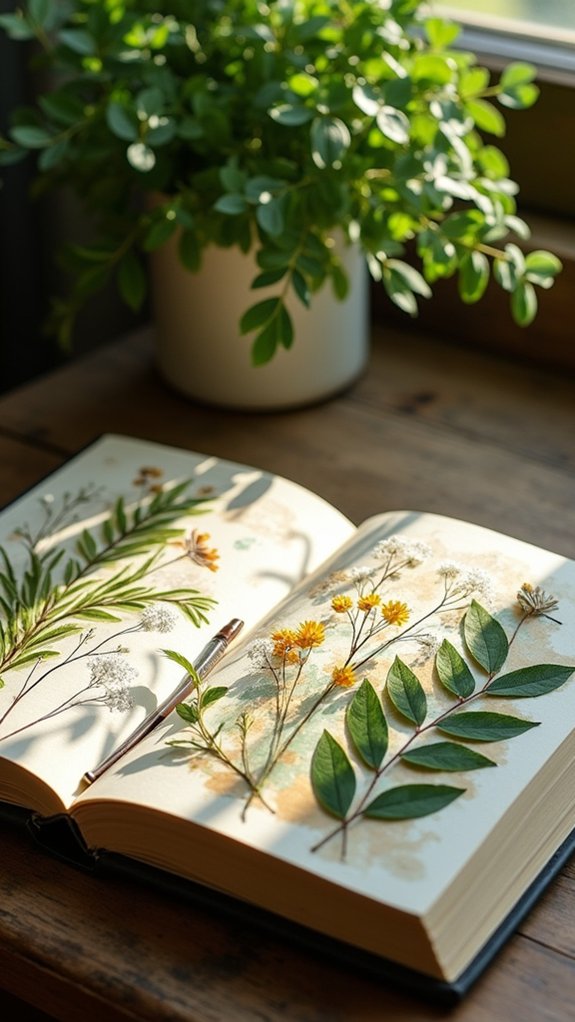 nature inspired collage techniques