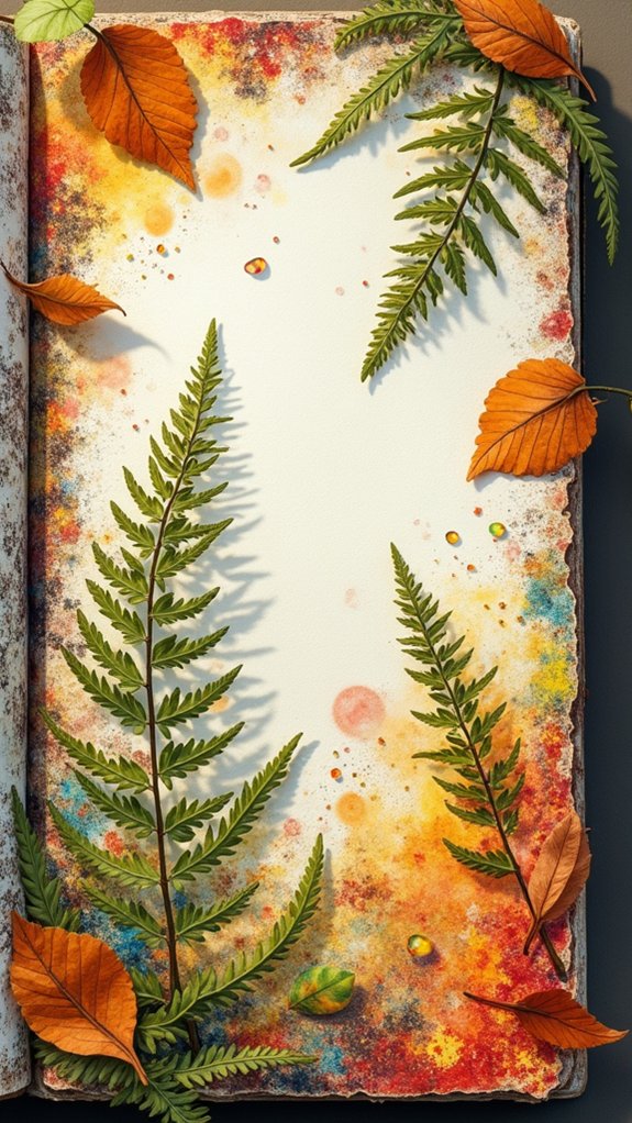 nature inspired sketchbook designs
