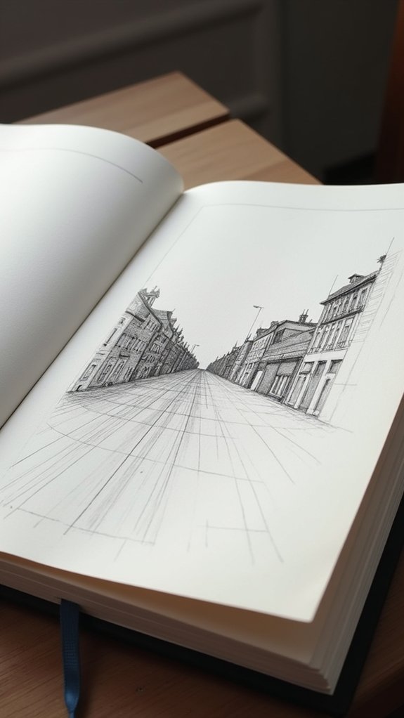 one point perspective techniques explained
