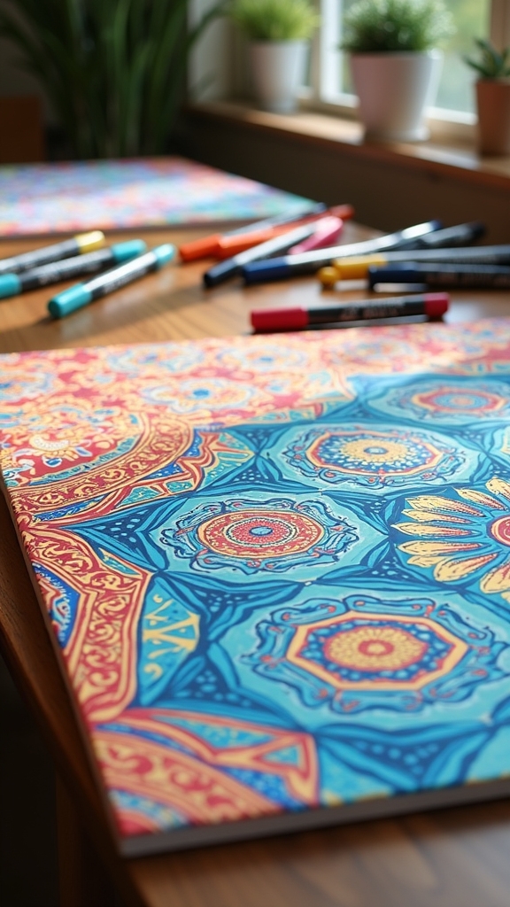 order through abstract designs
