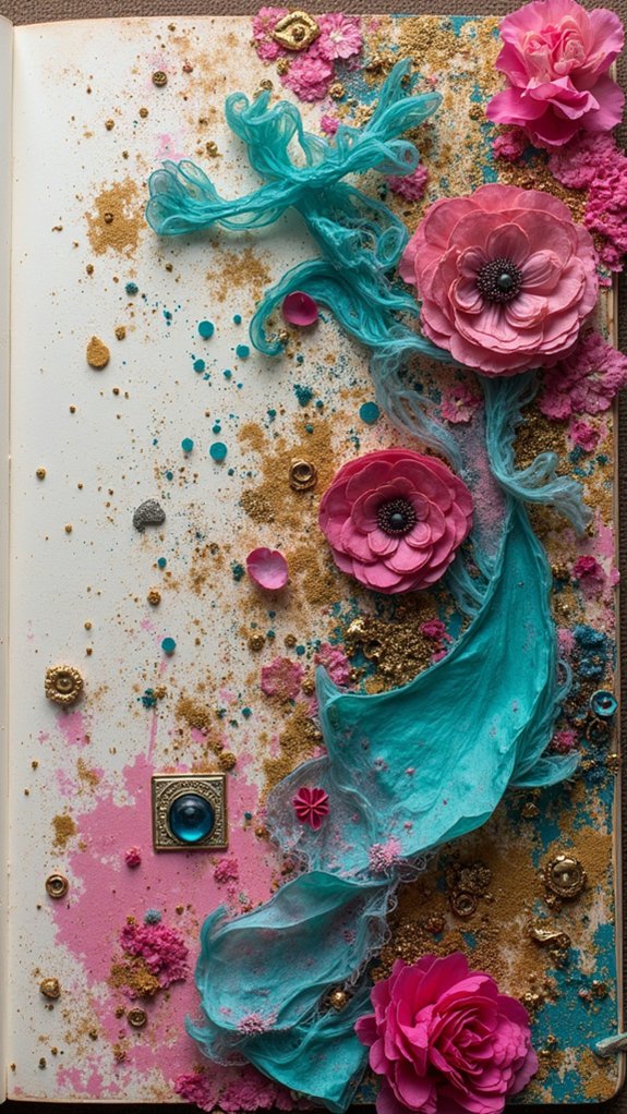 organized chaotic collage adventure