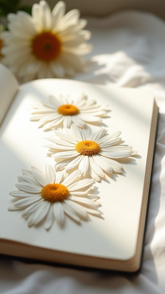 overlapping petals for realism