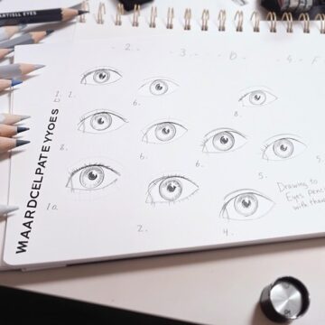 pencil drawing eye techniques