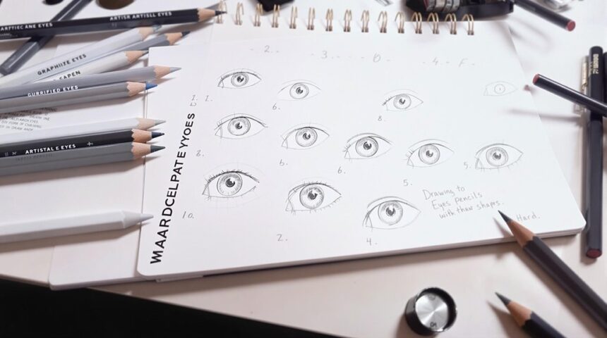 pencil drawing eye techniques