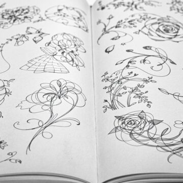 pencil sketches for journaling