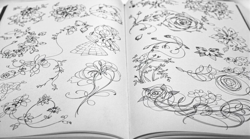 pencil sketches for journaling