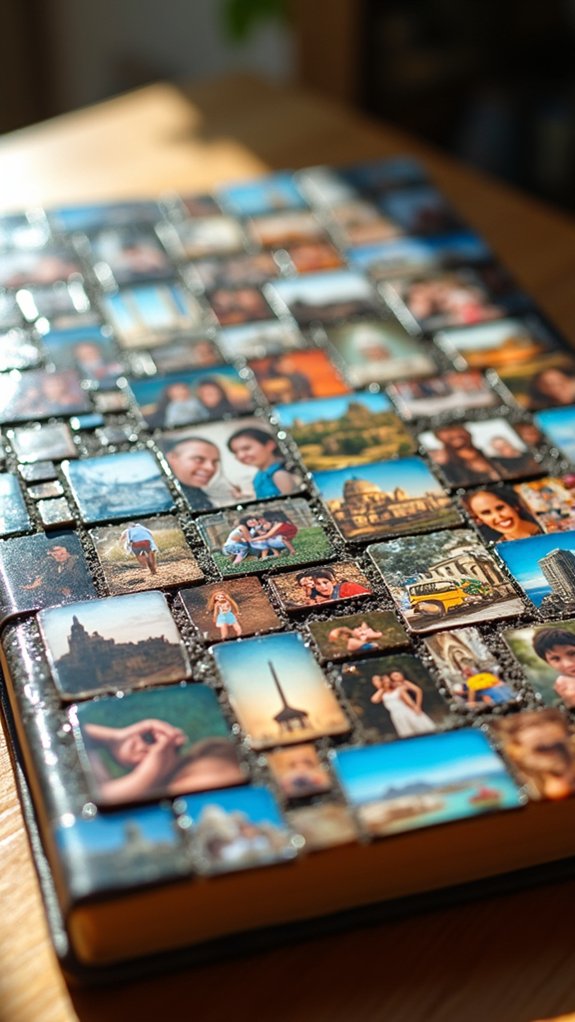 personalized photo memory mosaic