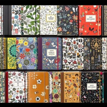personalized sketchbook cover designs