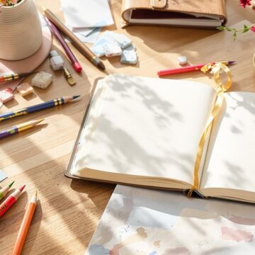 personalized sketchbook gift idea