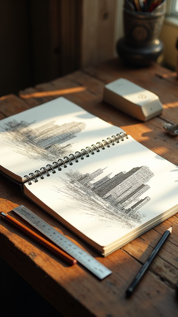 perspective drawing techniques explained