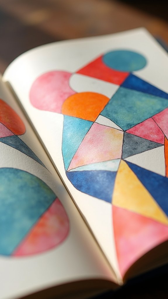 playful geometric color exploration