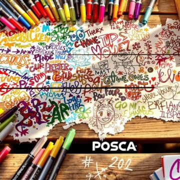 posca art creation inspiration