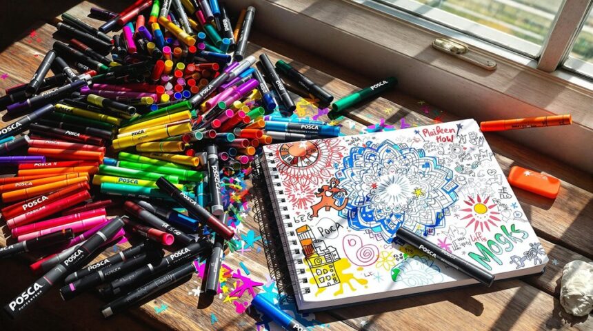 posca art project ideas