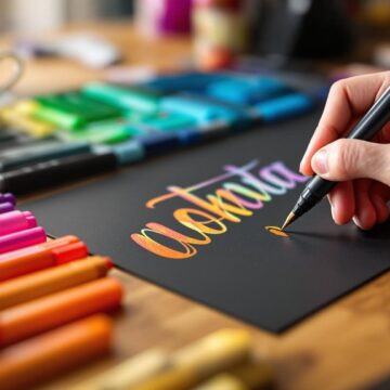 posca lettering beginner guide