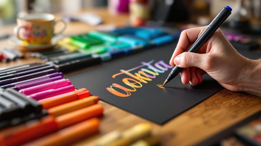 posca lettering beginner guide