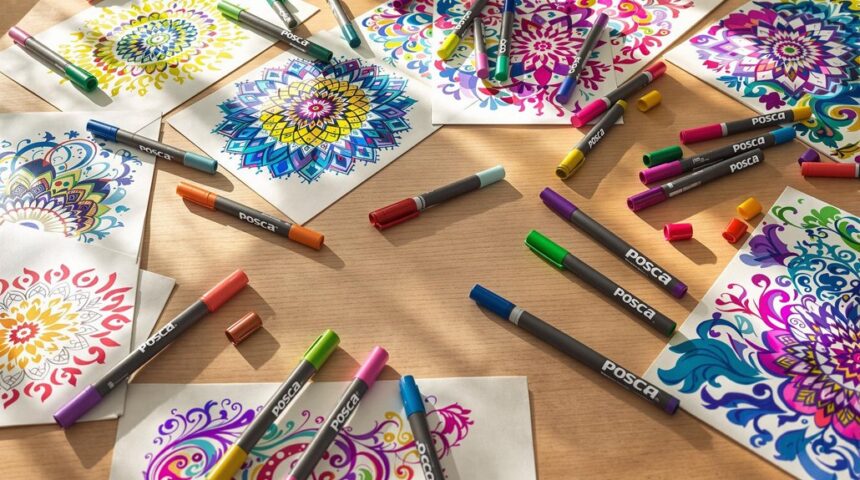 posca marker art projects