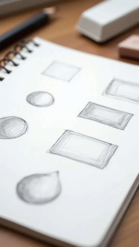 quick hand sketch techniques