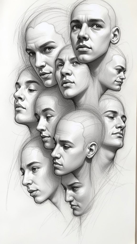 rapid gesture face studies