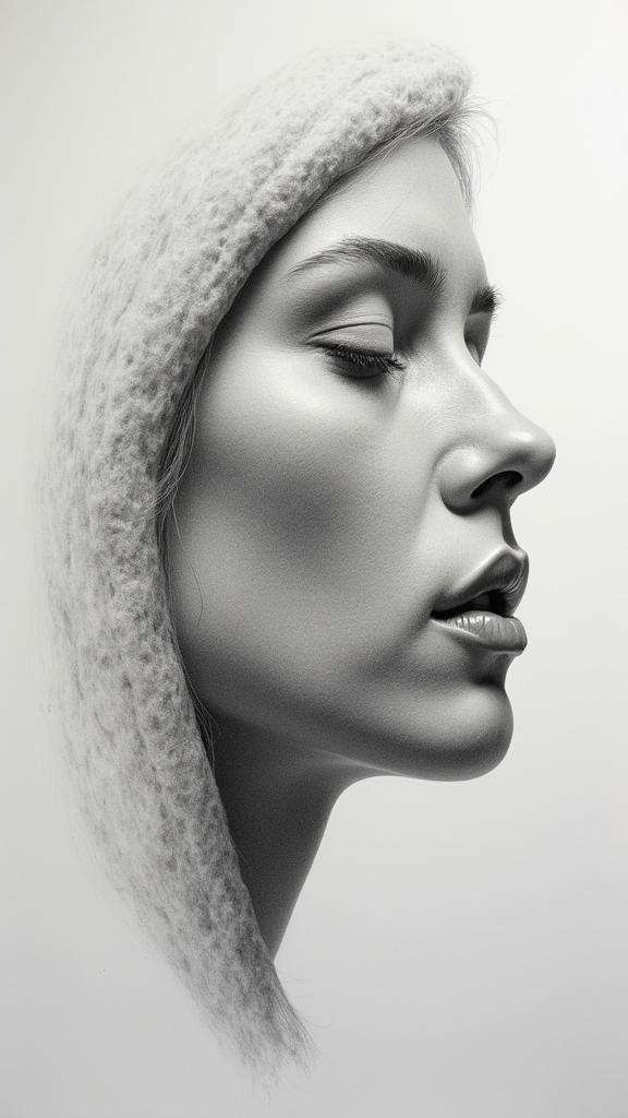 realistic skin texture exploration