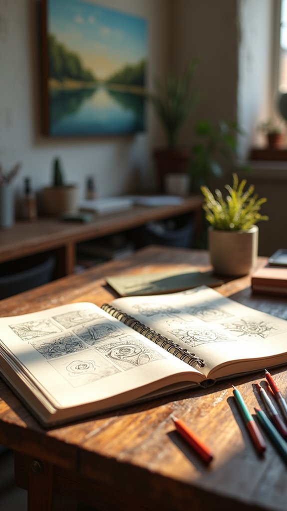 reflection fosters artistic growth