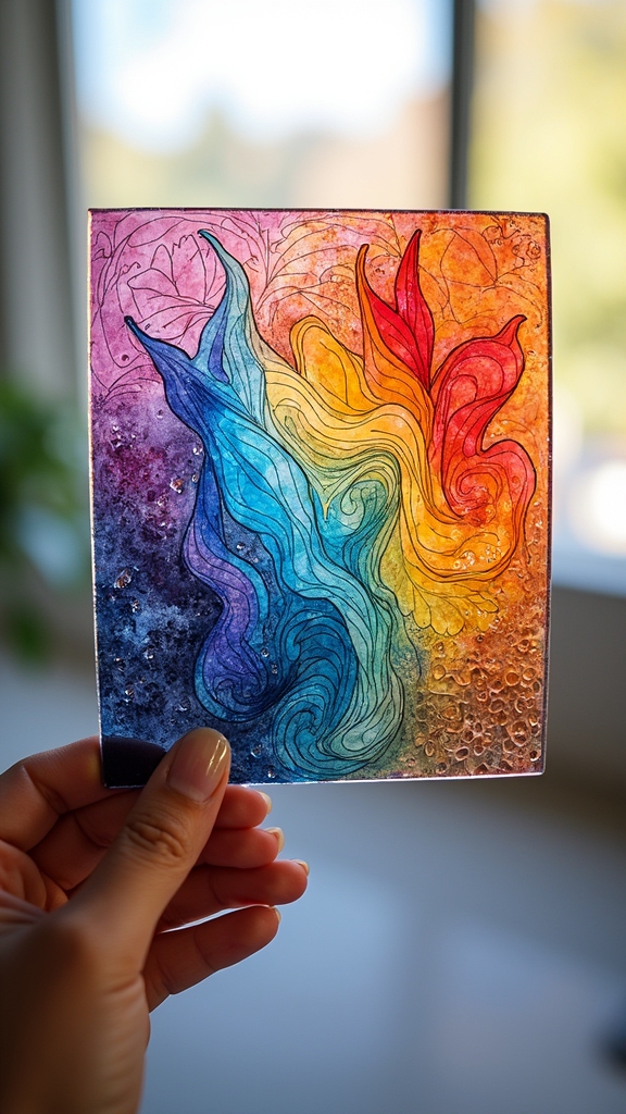 reverse painting techniques explained