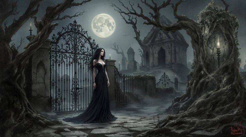 romantic terror in art
