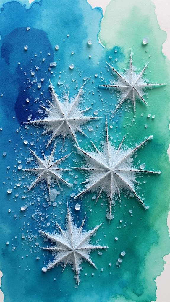 salt watercolor texture magic