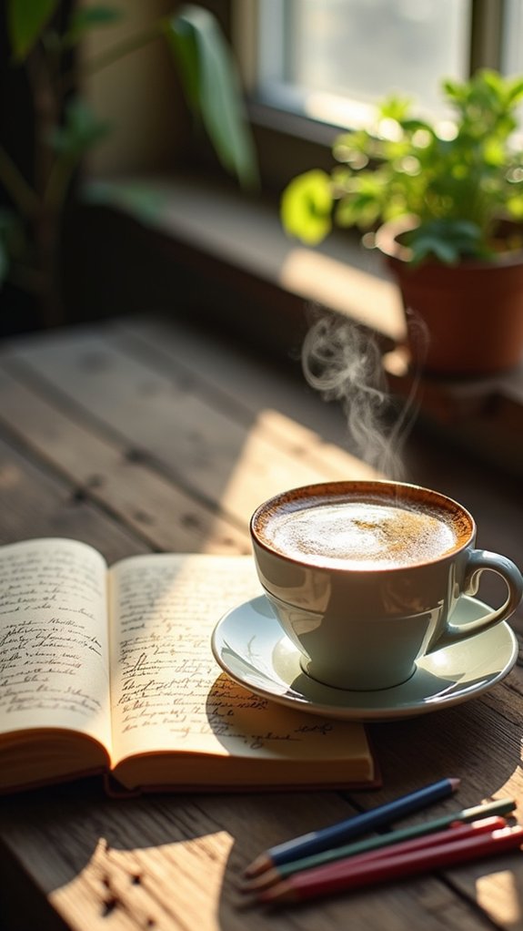 savoring moments with beverages