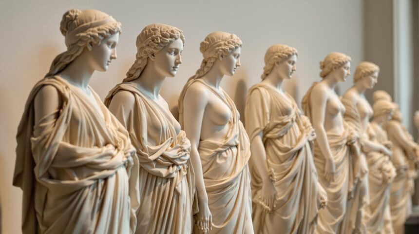sculptural evolution of women