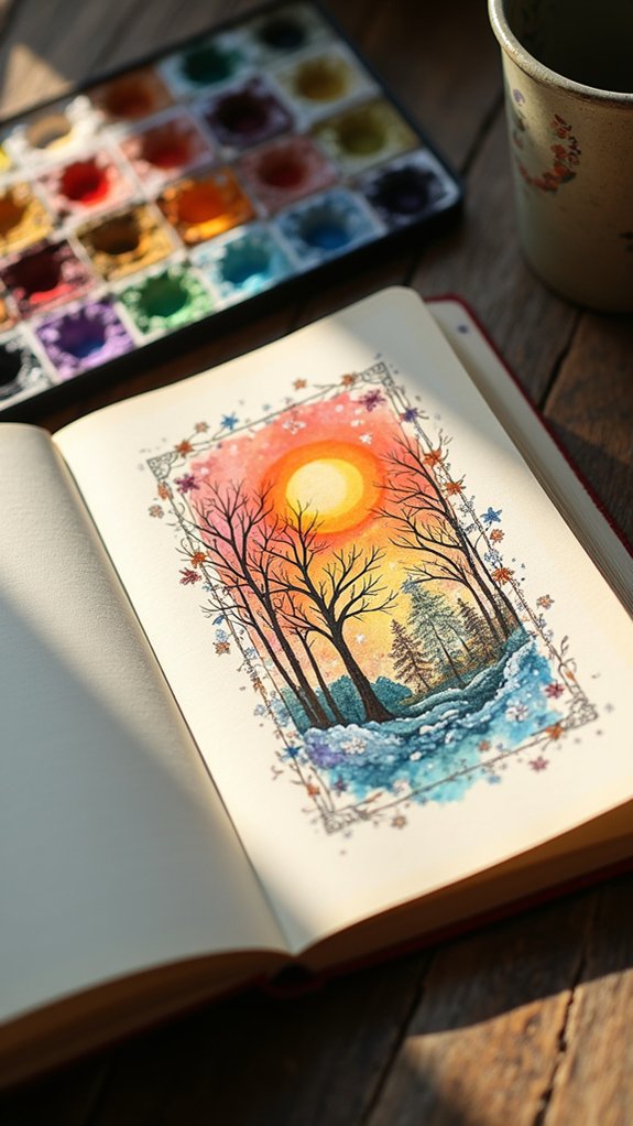 seasonal artistic focus design
