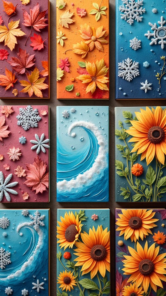 seasonal sketchbook cover inspirations